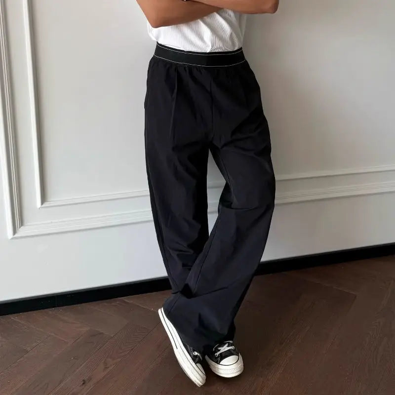 Pantalón Deportivo Hombre — Cintura Alta, Secado Rápido y Transpirable