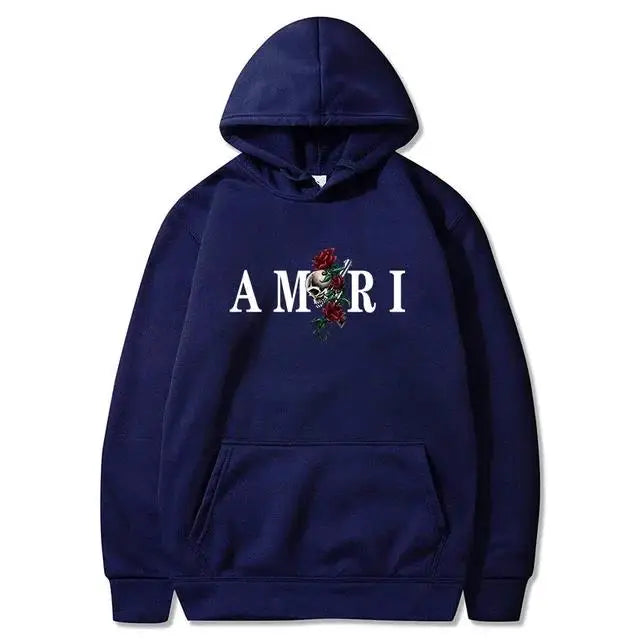 Sudadera con Capucha Hombre — Estilo Harajuku, Manga Larga Casual