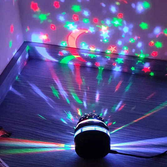 Bola Mágica Proyectora de Estrellas RGB