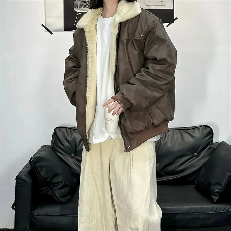 Chaqueta Unisex Invierno — Estilo High Street, Cálida y Elegante