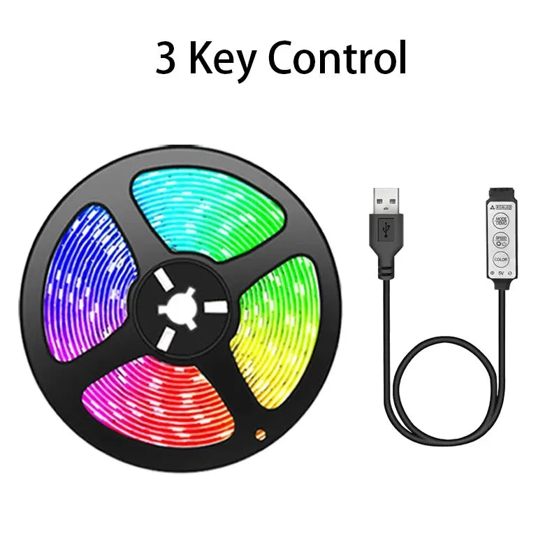 Tira LED RGB para TV — Luz Ambiental Instantánea