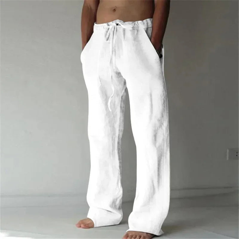 Pantalón Baggy Hombre — Lino y Algón, Cómodo y Transpirable